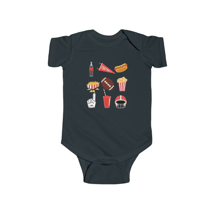 Football Fan Infant  Bodysuit