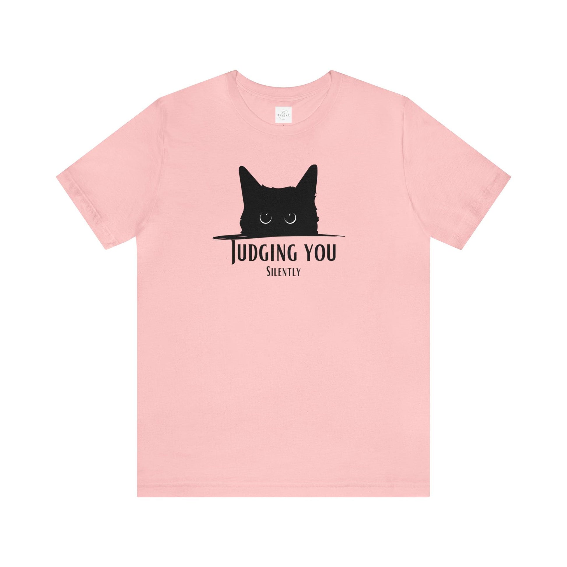 Judging You Cat Adult Tee - Deeg Family Design