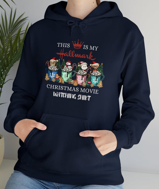 Hallmark Christmas Movie Adult Hoodie