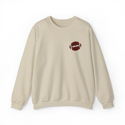 Football Mom Adult Sweatshirt