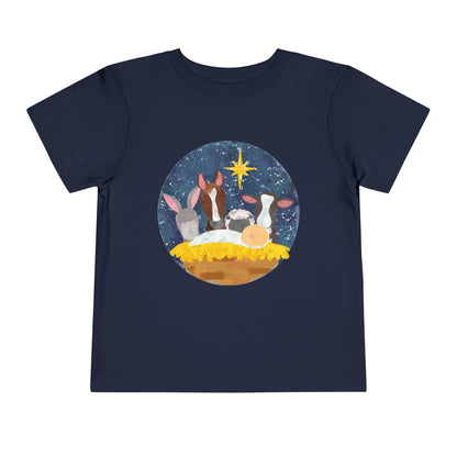 Animal Nativity Toddler Tee