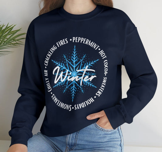 Winter Adult Sweatshirt