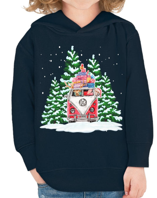 Christmas Scene Toddler Hoodie