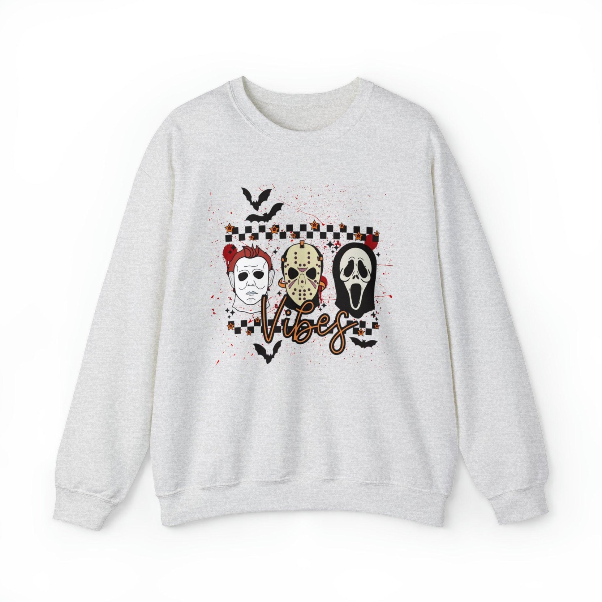 Horror Vibes Adult Sweatshirt - Deeg Family Design