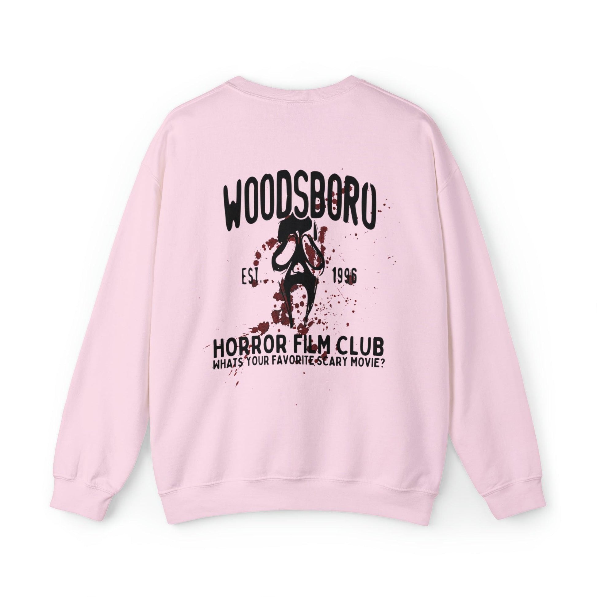 Woodsboro Film Club Adult Sweatshirt - Deeg Family Design