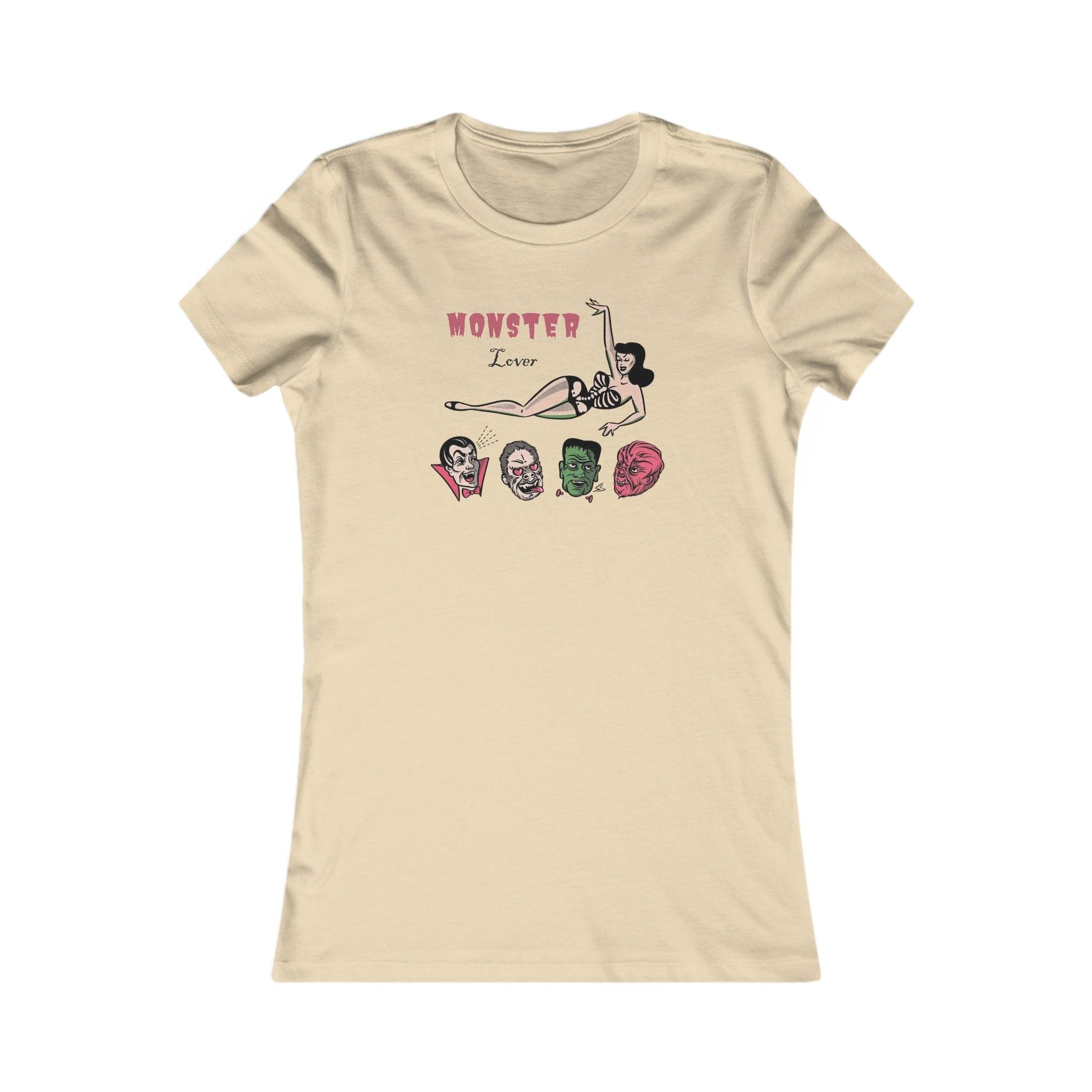 Pin Up Monster Lover Women's Tee - Deeg Family Design