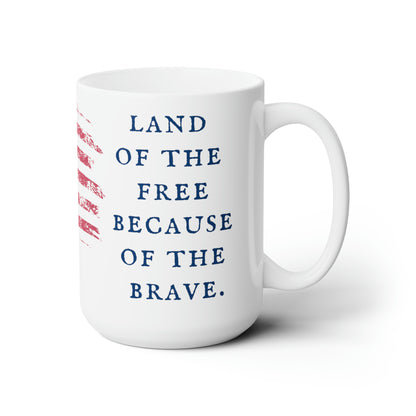 American flag Ceramic Mug 15oz