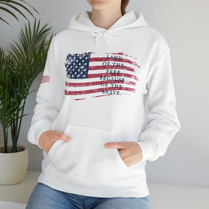 American Flag Adult Hoodie