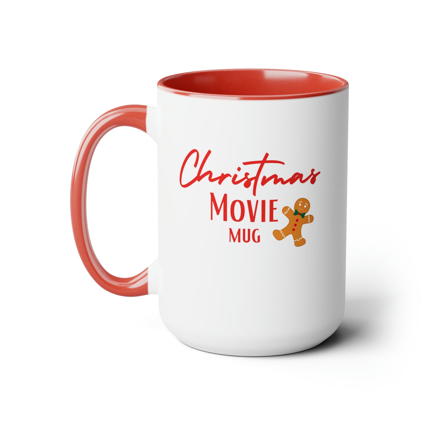 Christmas Movie Two-Tone Coffee Mugs, 15oz