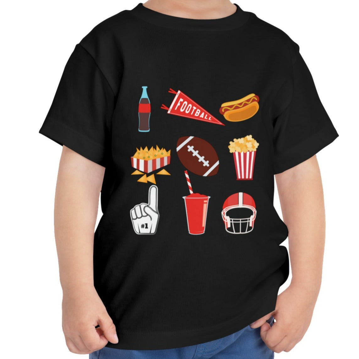 Football Fan Toddler Tee