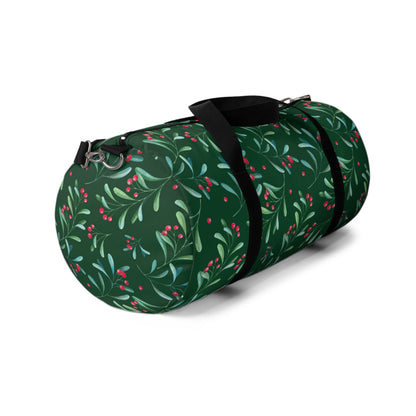 Green Holly Berry Duffel Bag