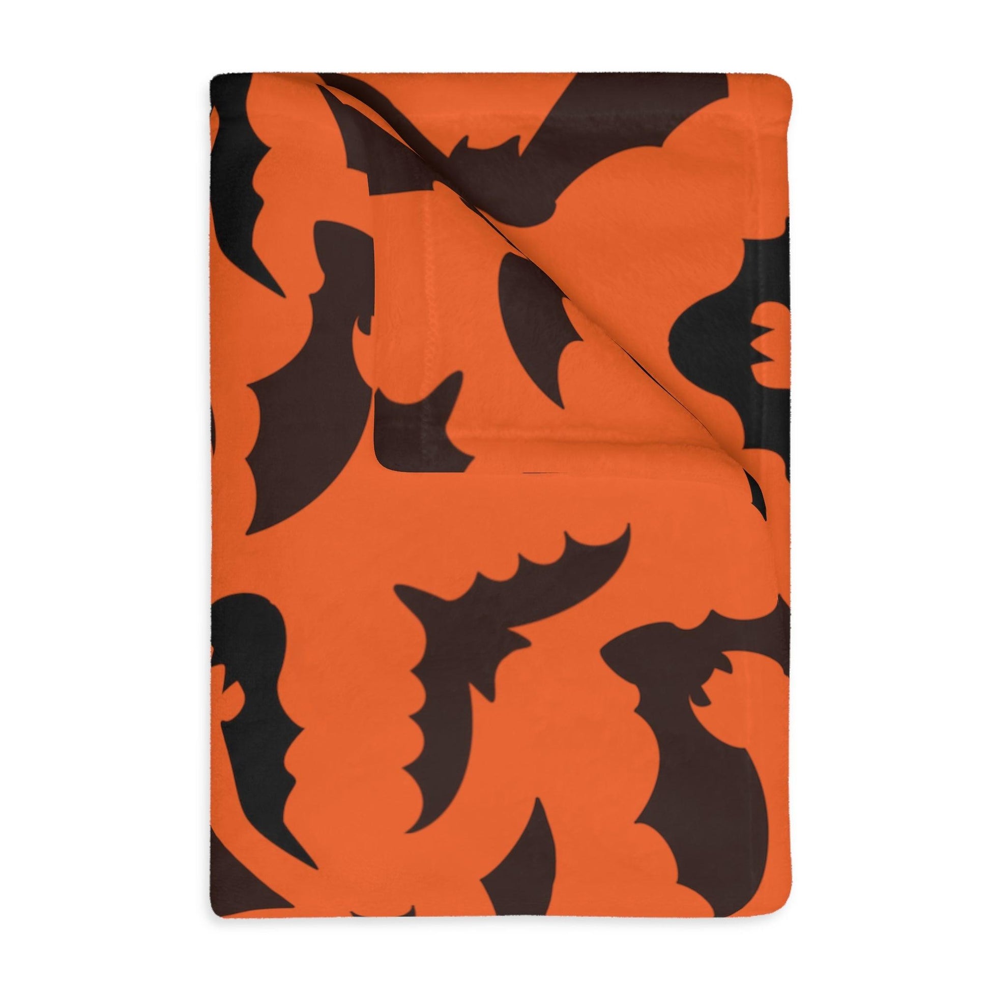 Batty Velveteen Minky Blanket - Deeg Family Design