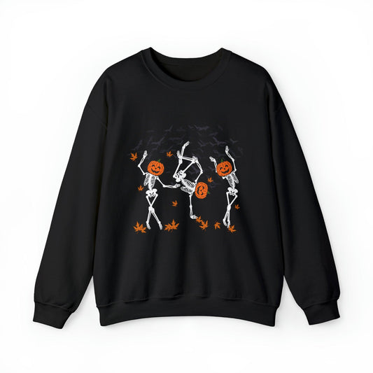 Dancing Skeletons Adult Sweatshirt - Deeg Family Design