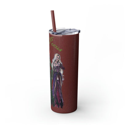 Hocus Pocus Skinny Tumbler with Straw, 20oz - Deeg Family Design