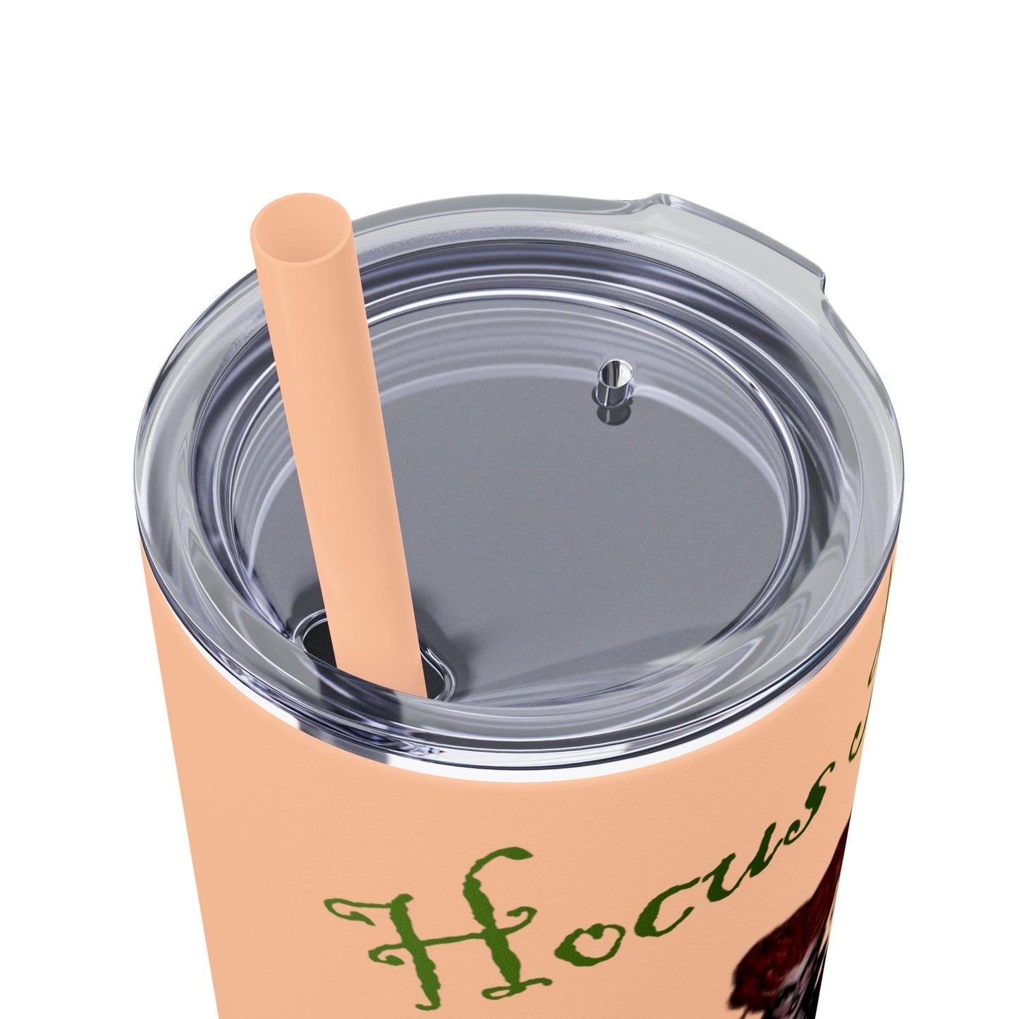 Hocus Pocus Skinny Tumbler with Straw, 20oz - Deeg Family Design