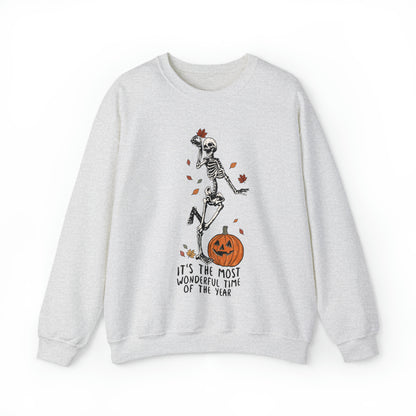 Tis The Season Skeleton Adult Sweatshirt