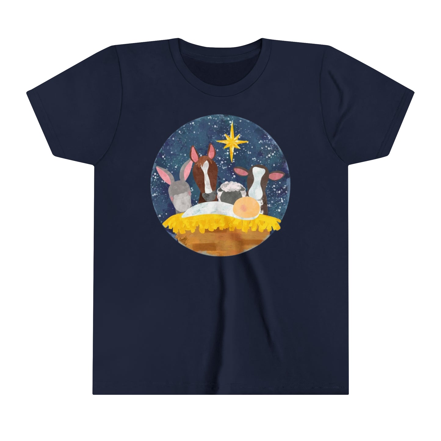 Animal Nativity Youth Tee