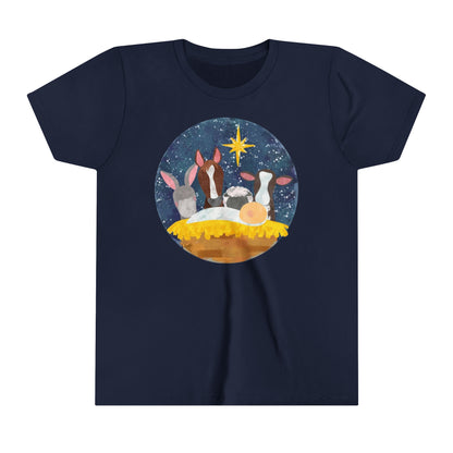 Animal Nativity Youth Tee