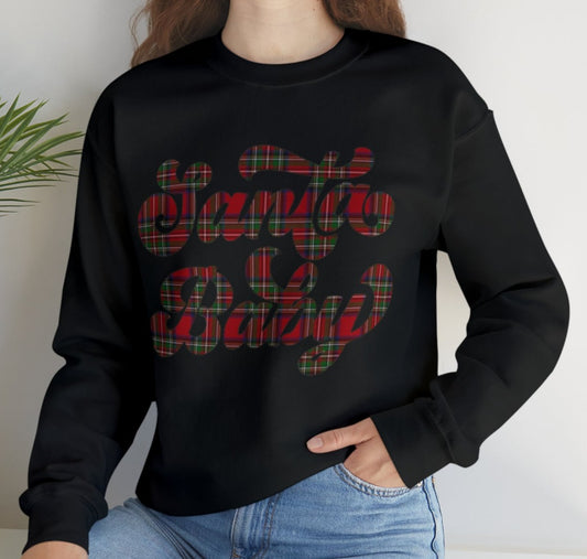 Santa Baby Adult Sweatshirt