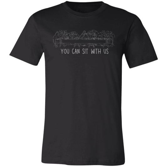 You can sit with us adult tee