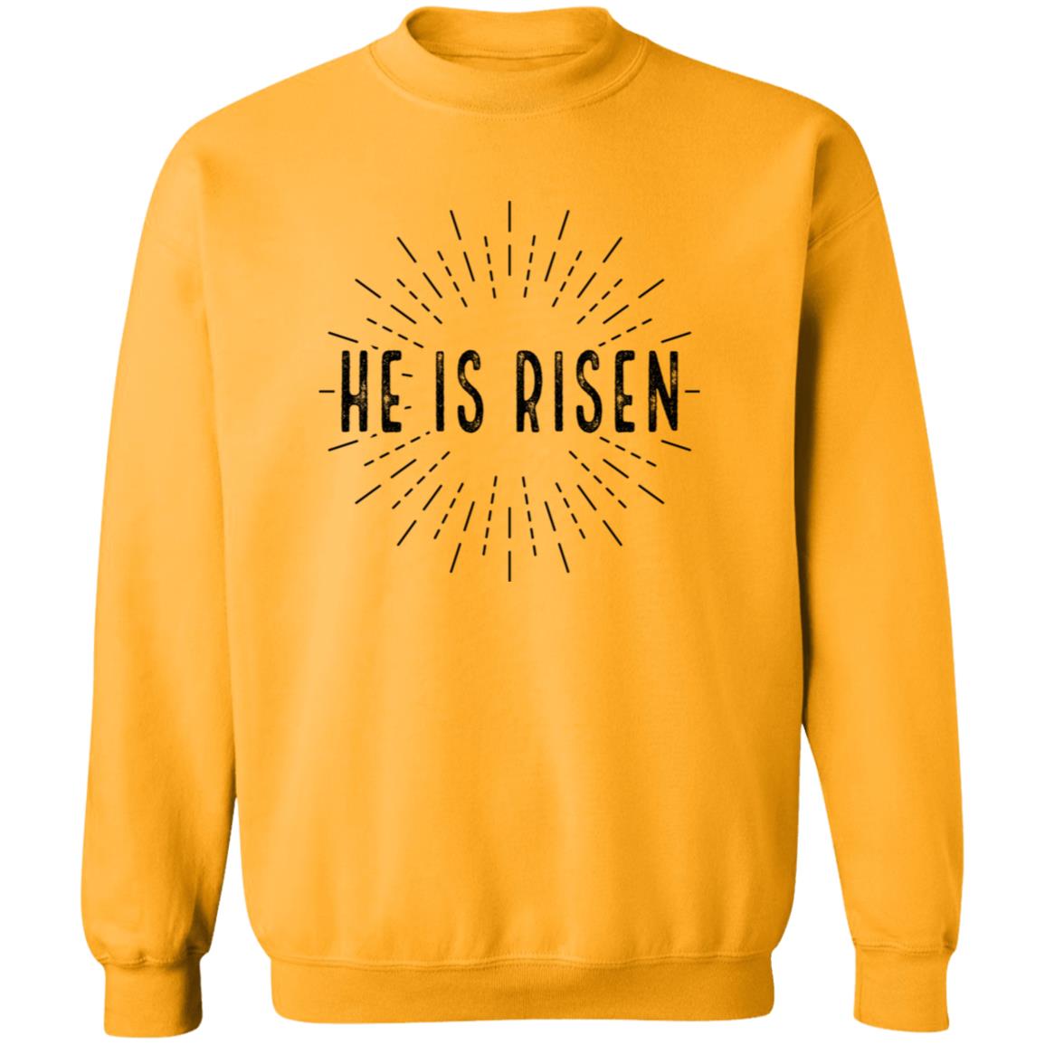 He is risen Adult Sweatshirt