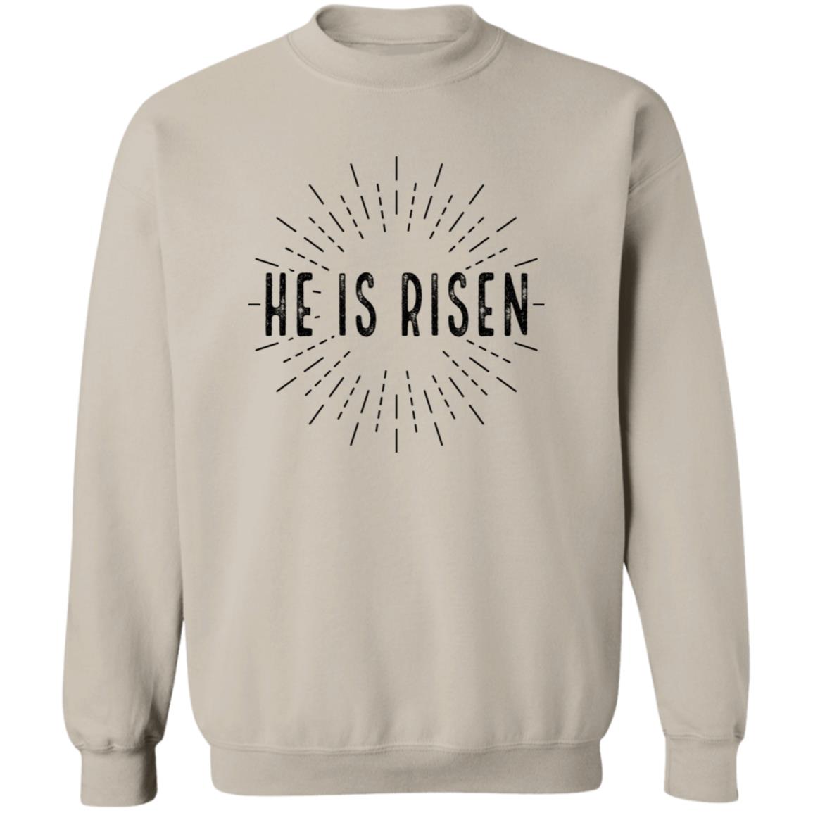 He is risen Adult Sweatshirt