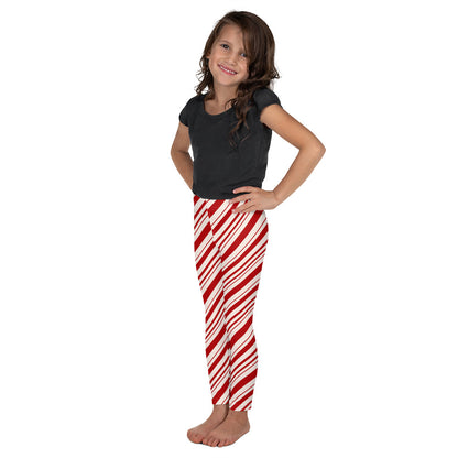 Candy Cane Stripe Kid's Leggings