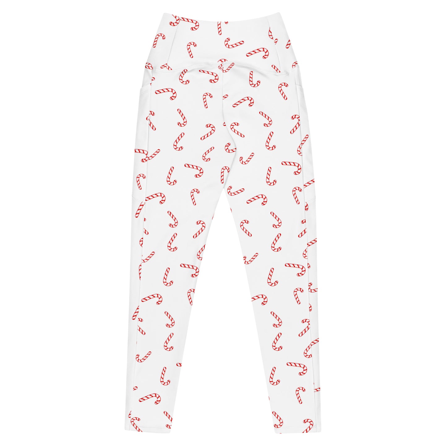 Candy Cane Leggings with pockets