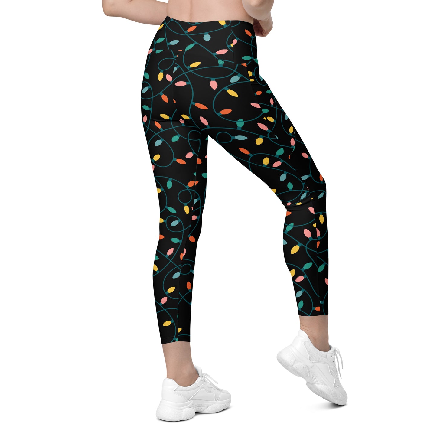 Christmas Light Leggings with pockets