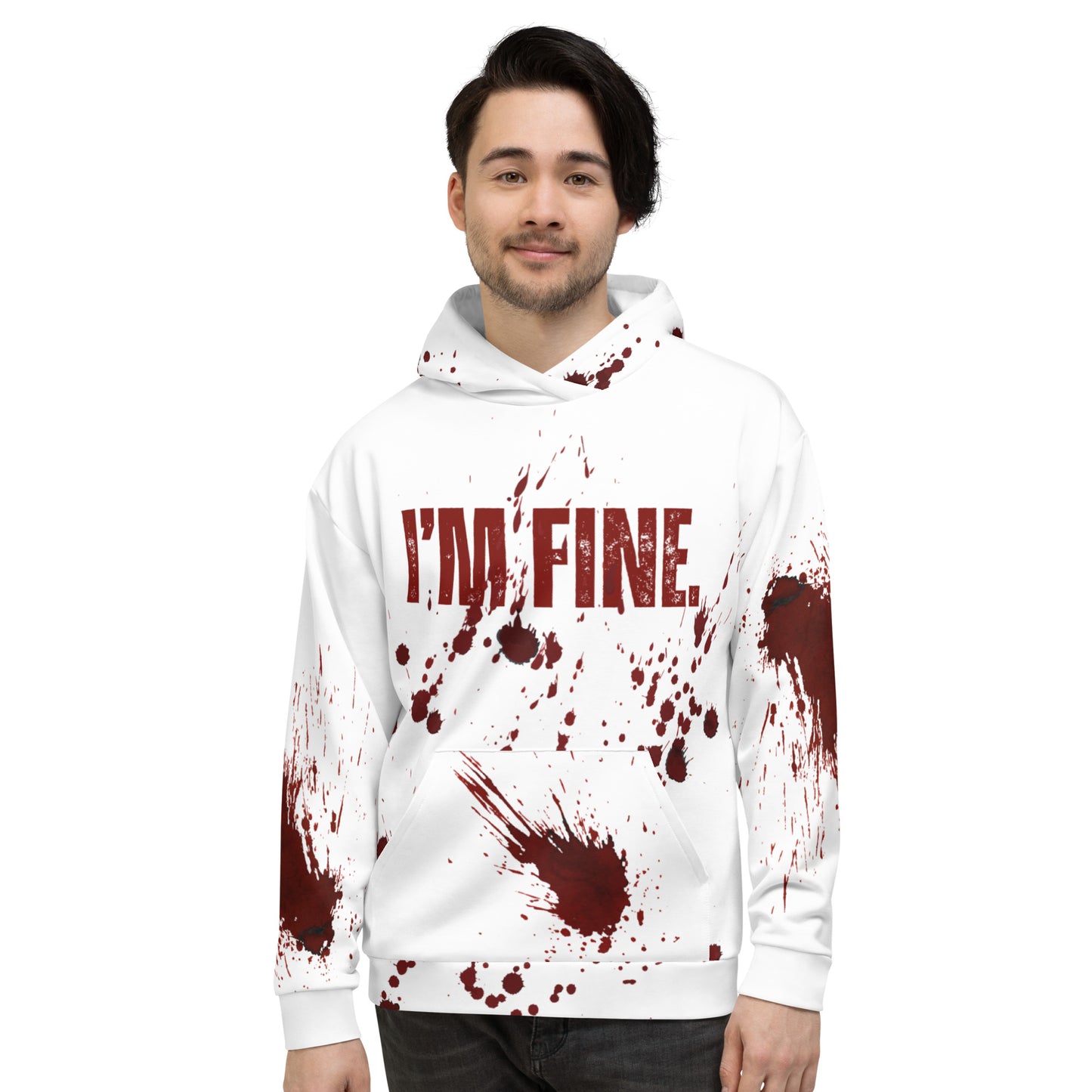 I'm Fine Adult Hoodie