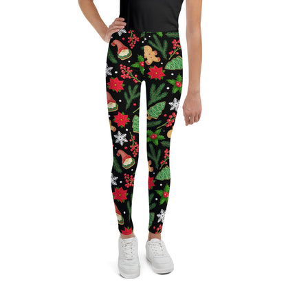 Christmas Cookie Youth Leggings