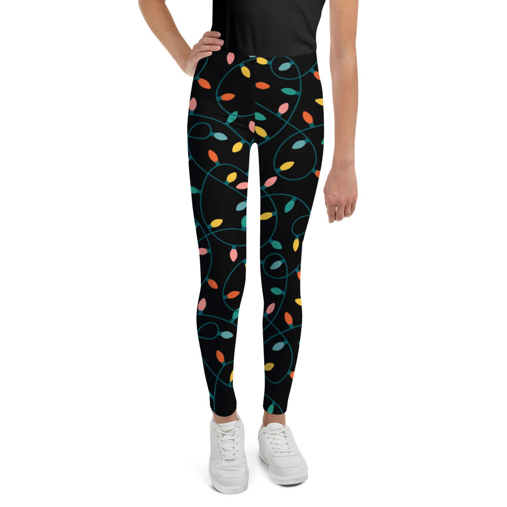 Christmas Light Youth Leggings