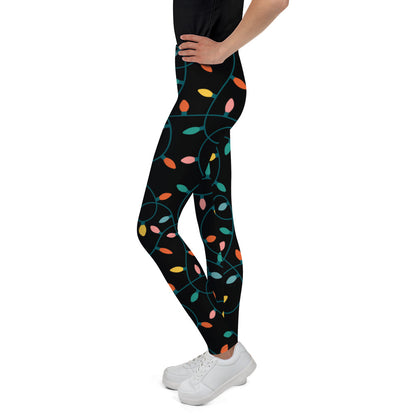 Christmas Light Youth Leggings