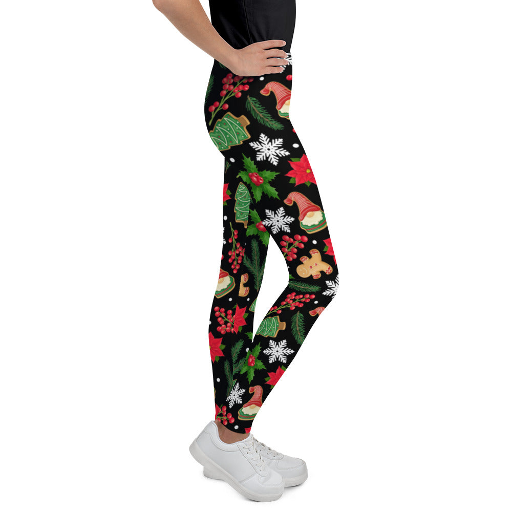 Christmas Cookie Youth Leggings