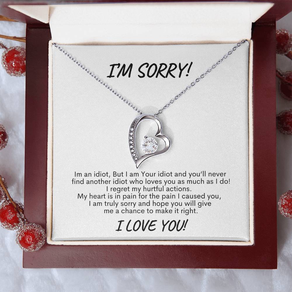 I'm Sorry Necklace