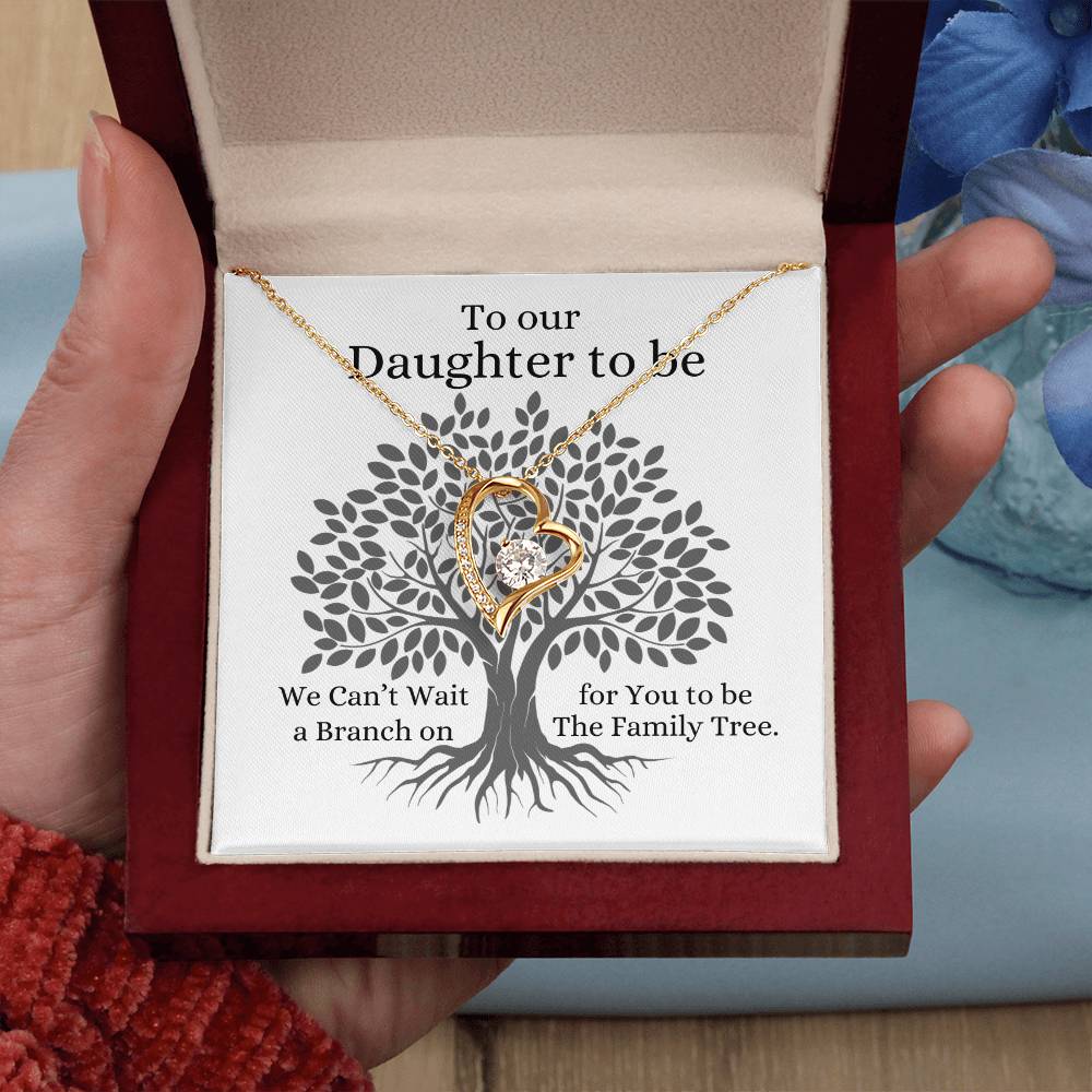 To Our Daughter To Be Necklace