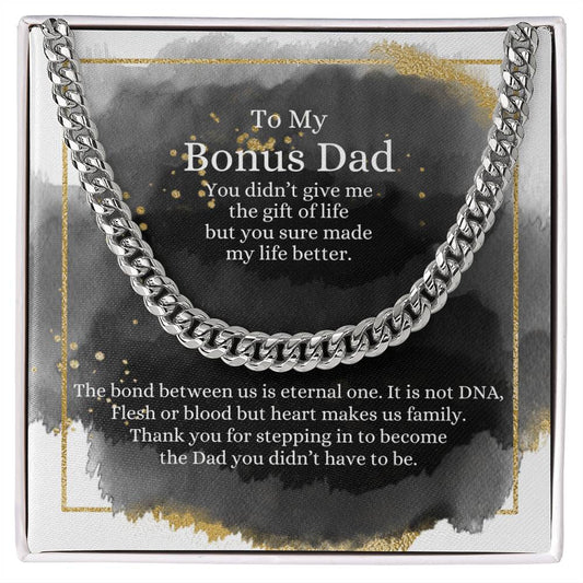 To My Bonus Dad Chain