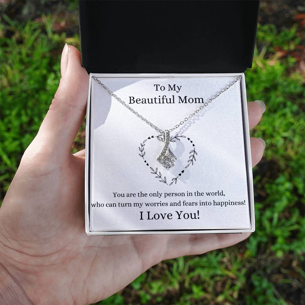 To My  Beautiful Mother Necklace