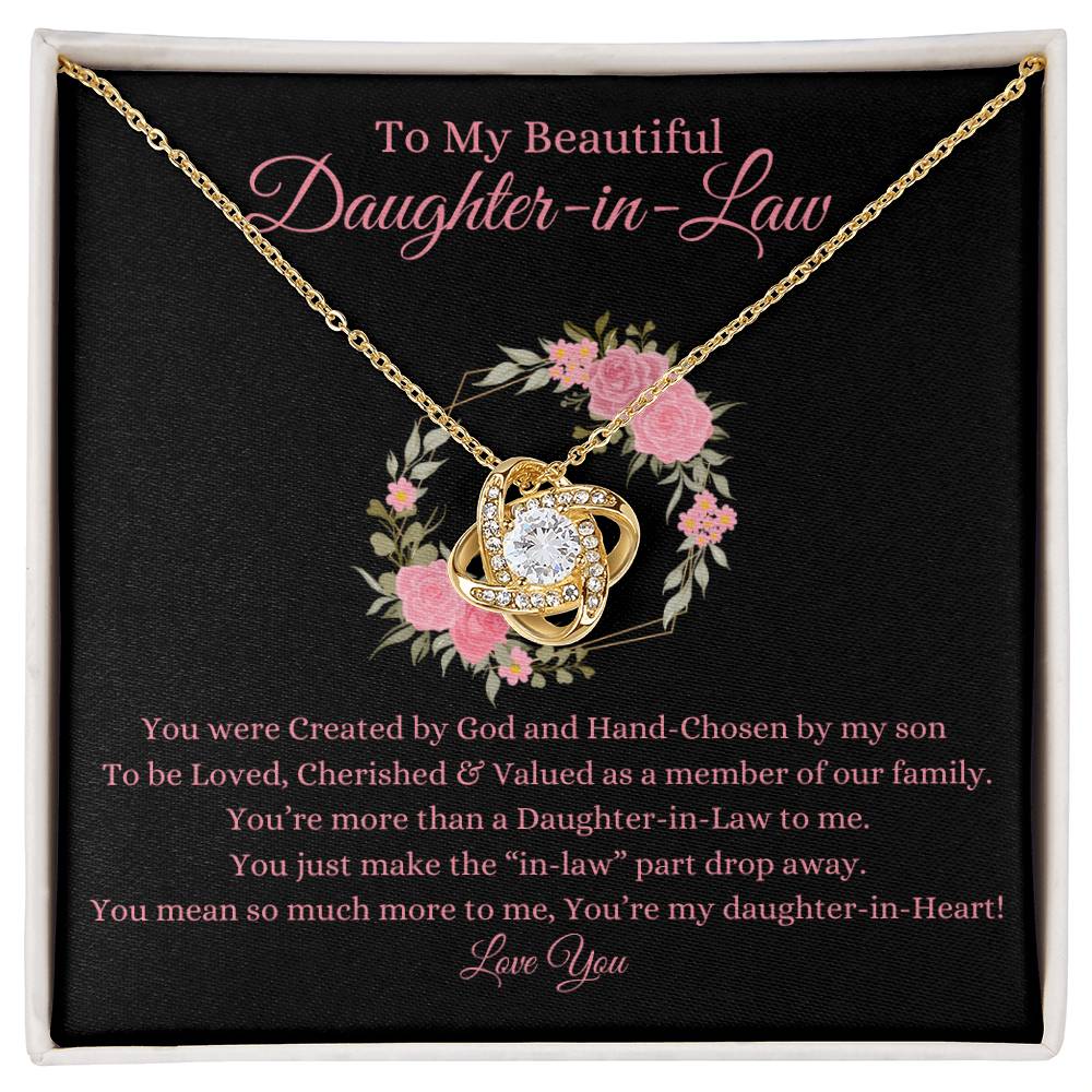 To My Daughter-in-Law Necklace