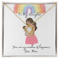 To My Daughter Love Knot Necklace