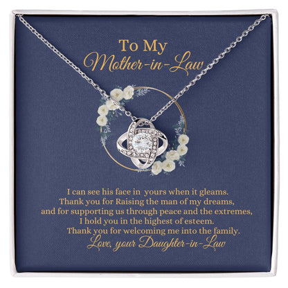 To My Mother-in-Law Necklace