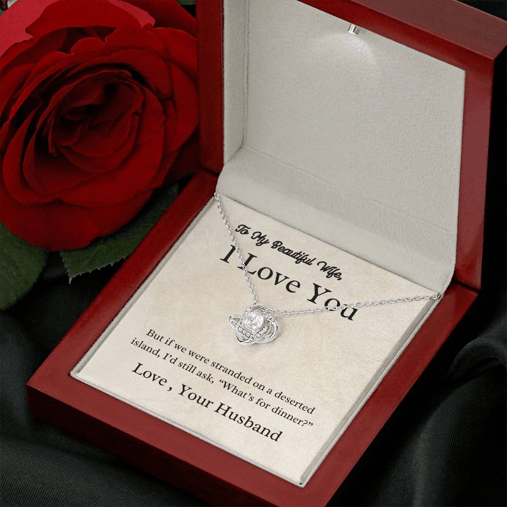 To My Beautiful Wife Eternal Love Knot