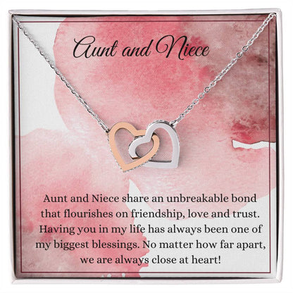 Aunt and Niece Bond Necklace