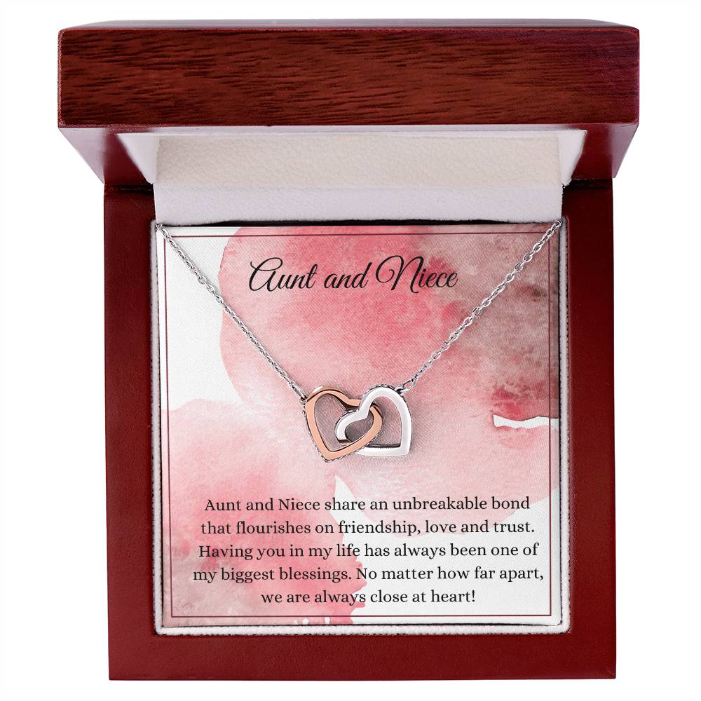 Aunt and Niece Bond Necklace