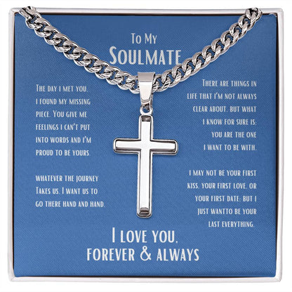 To My Soulmate Cross