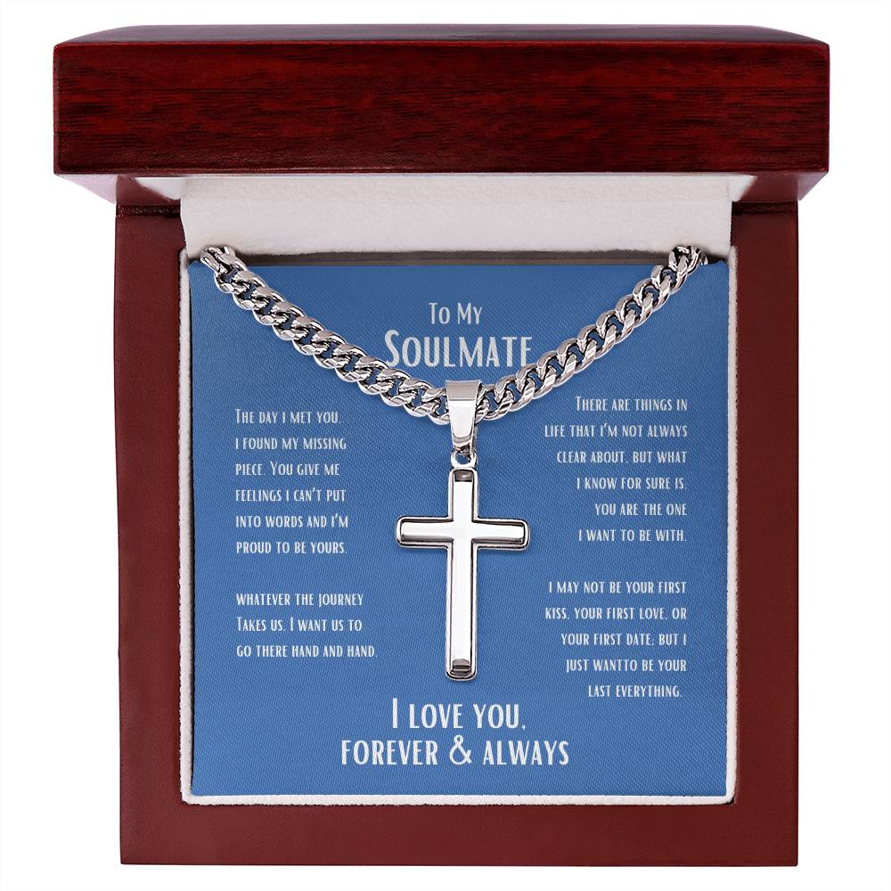 To My Soulmate Cross