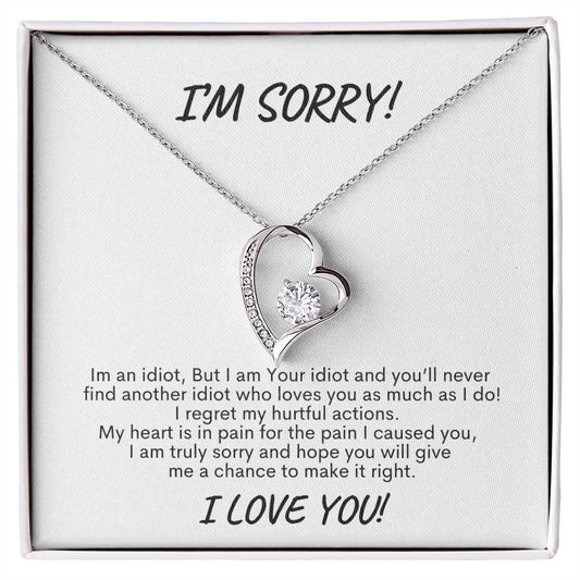 I'm Sorry Necklace