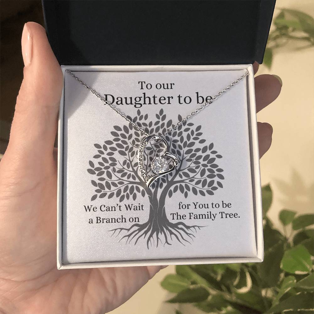 To Our Daughter To Be Necklace