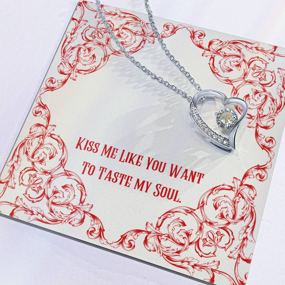 Kiss Me Heart Necklace