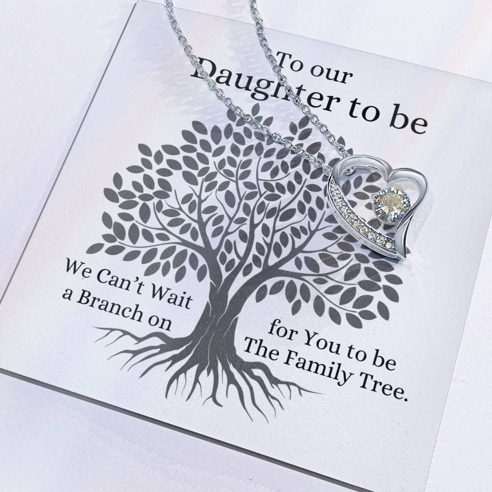 To Our Daughter To Be Necklace